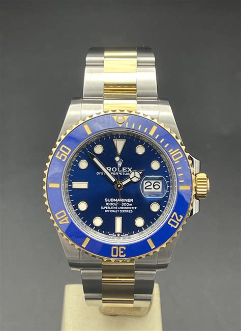 Rolex Submariner Date acciaio e oro usato poco 